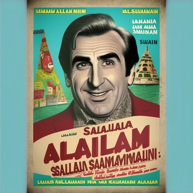 Matlock tv show, uruguayan salami poster