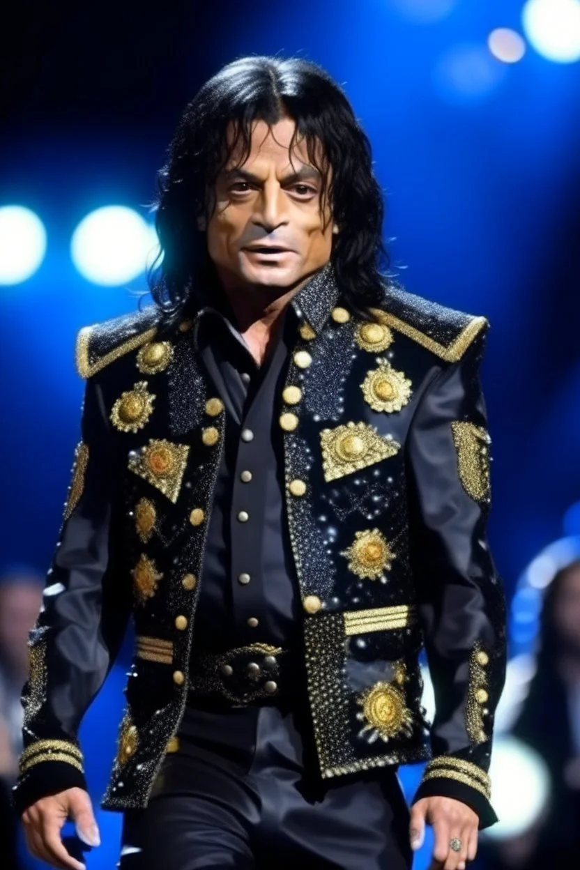 michael jackson as 70 years old at concert