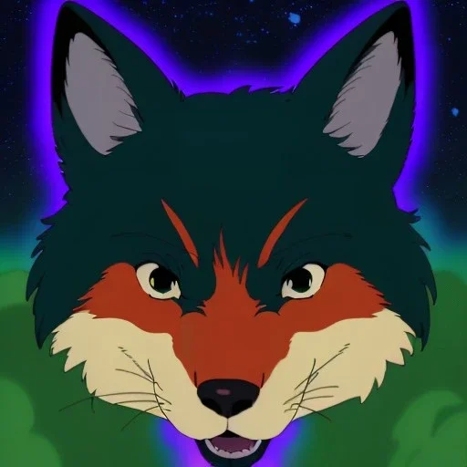 a fox fursona, darker colors, master quality, backlighting, soft lights, full body portrait, in frame, 8k, furry, fur, dark color pallet, robotic arm, cyberpunk, anthropomorphic, perfectly drawn face, well drawn paws