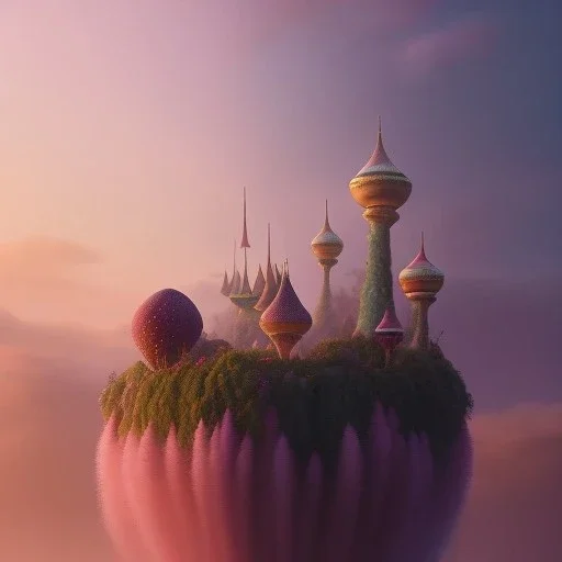 pixar style, volumetric pink sky environment and background, volumetric lighting, dramatic lighting, realistic painting of a jar full with strawberry-jam, detailed digital painting, extreme dense and fine, anime, ornate, colour-washed colors, elegant, small minutiae, tiny features, particulars, centered, smooth, sharp focus, renderman gofur render, 8k, uhd, detailed eyes, realistic shaded volumetric lighting, caustics, backlight