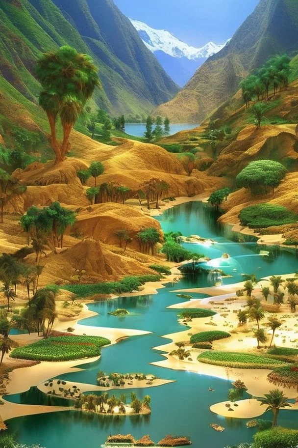 Paradise with all its beauty, rivers of honey and all the prophets and the holiest of them is Hazrat Muhammad