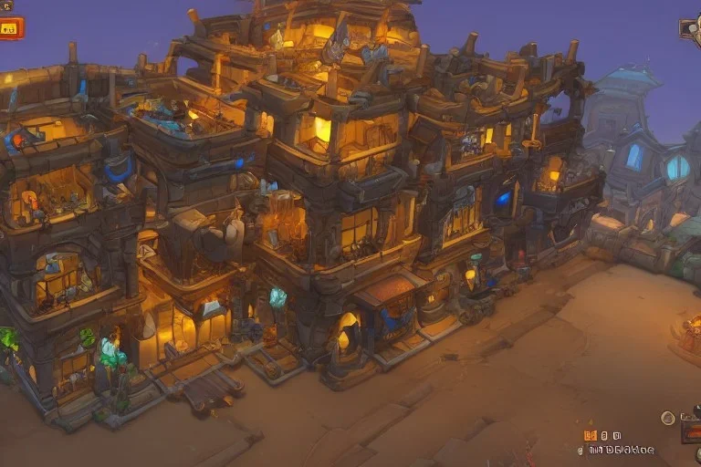 Torchlight 2 architecture concept in overwatch