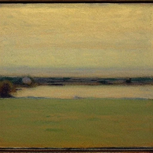 twachtman, painting, marsh