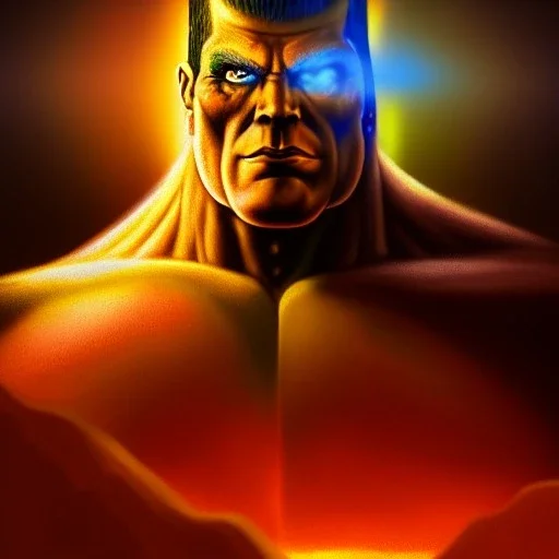 ultra detailed portrait of Colossus , extremely detailed digital painting, extremely detailed face,crystal clear eyes, in the style of robert e howard and pablo oliveira and Ken Kelley and Keith Parkinson ,mystical colors,perfectly centered image, perfect composition, rim light, beautiful lighting,8k, stunning scene, raytracing