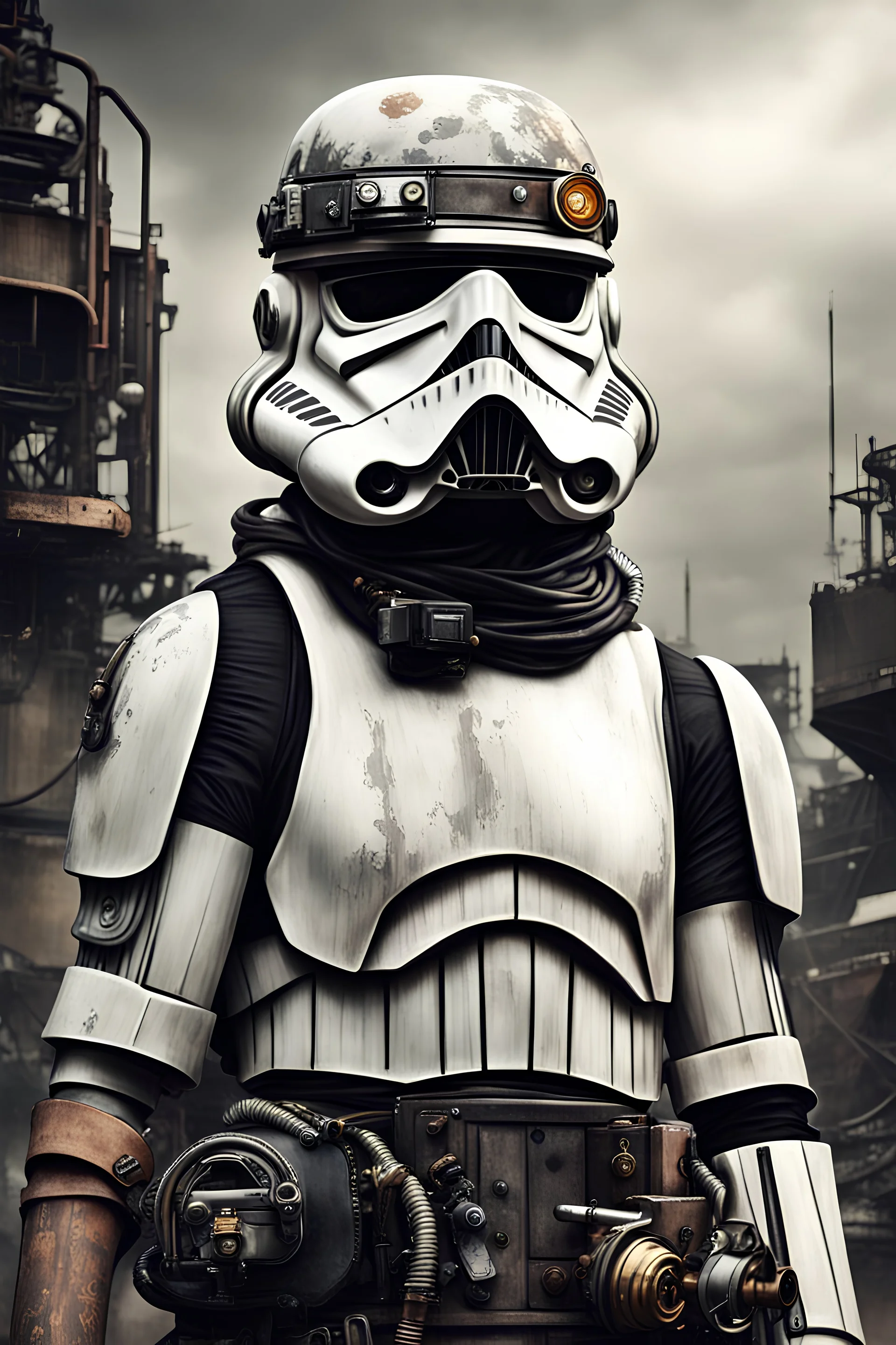 if Storm Troopers were Diesel punk