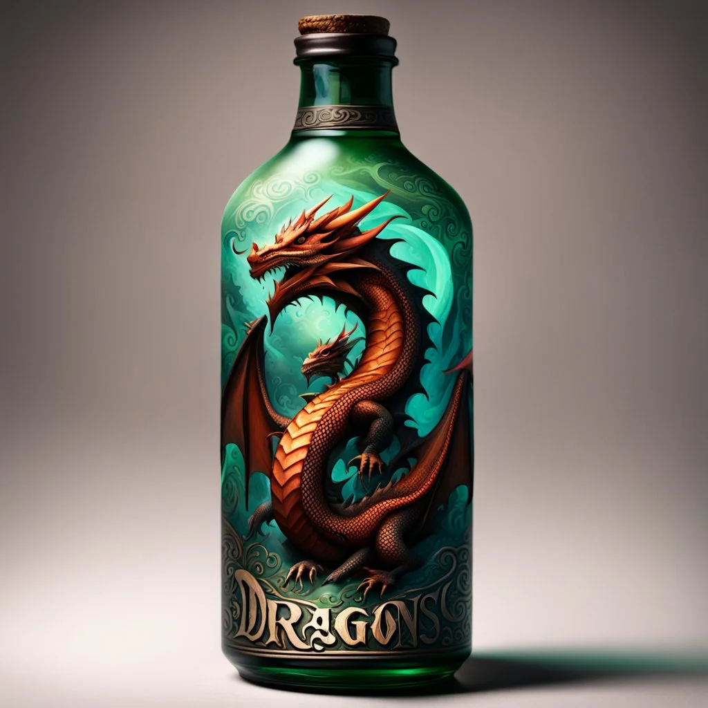 A bottle of dragons.