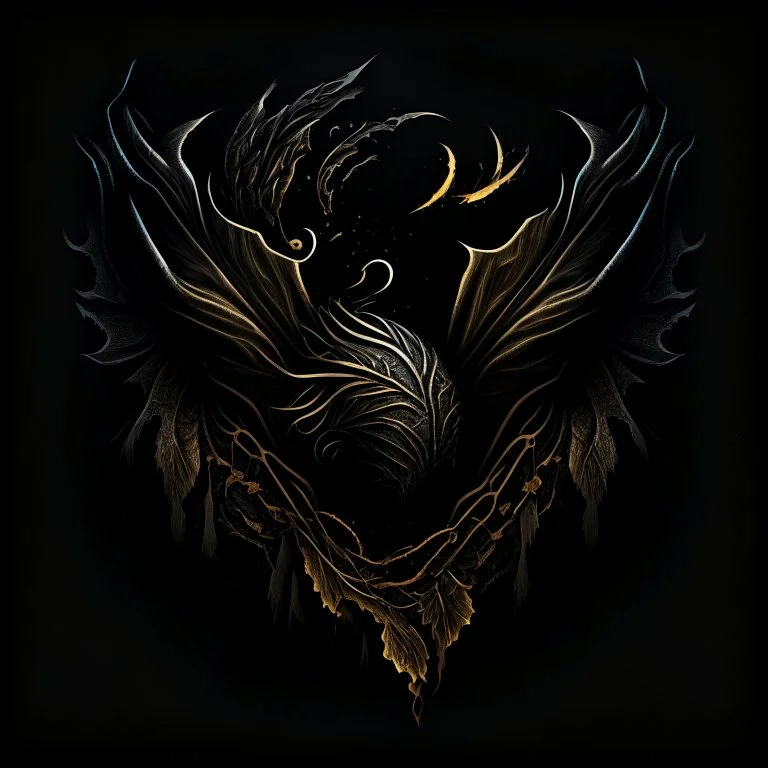 fantasy rag icon, black background