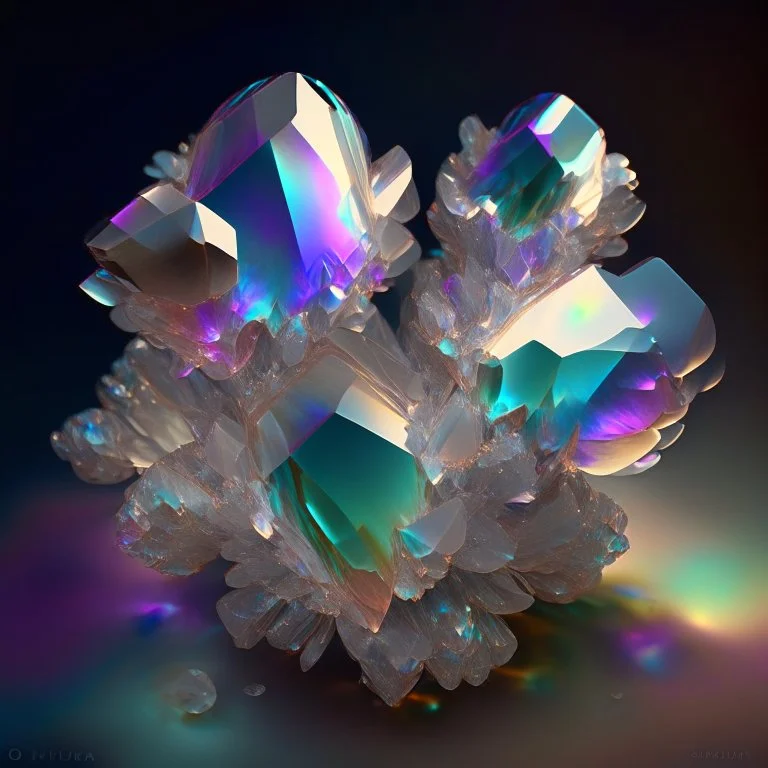 iridescent cluster