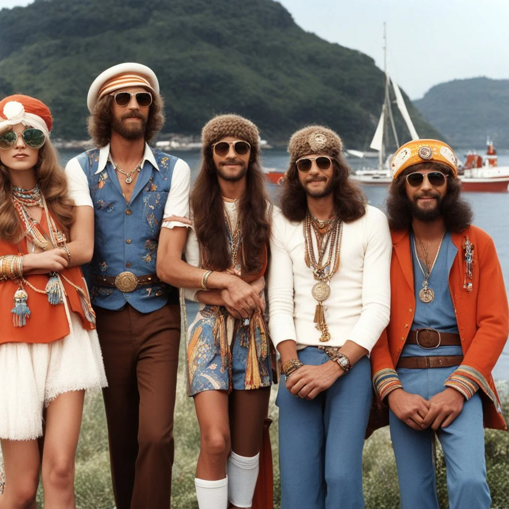 1970s Nautical Cult and Sixties Era Hippies