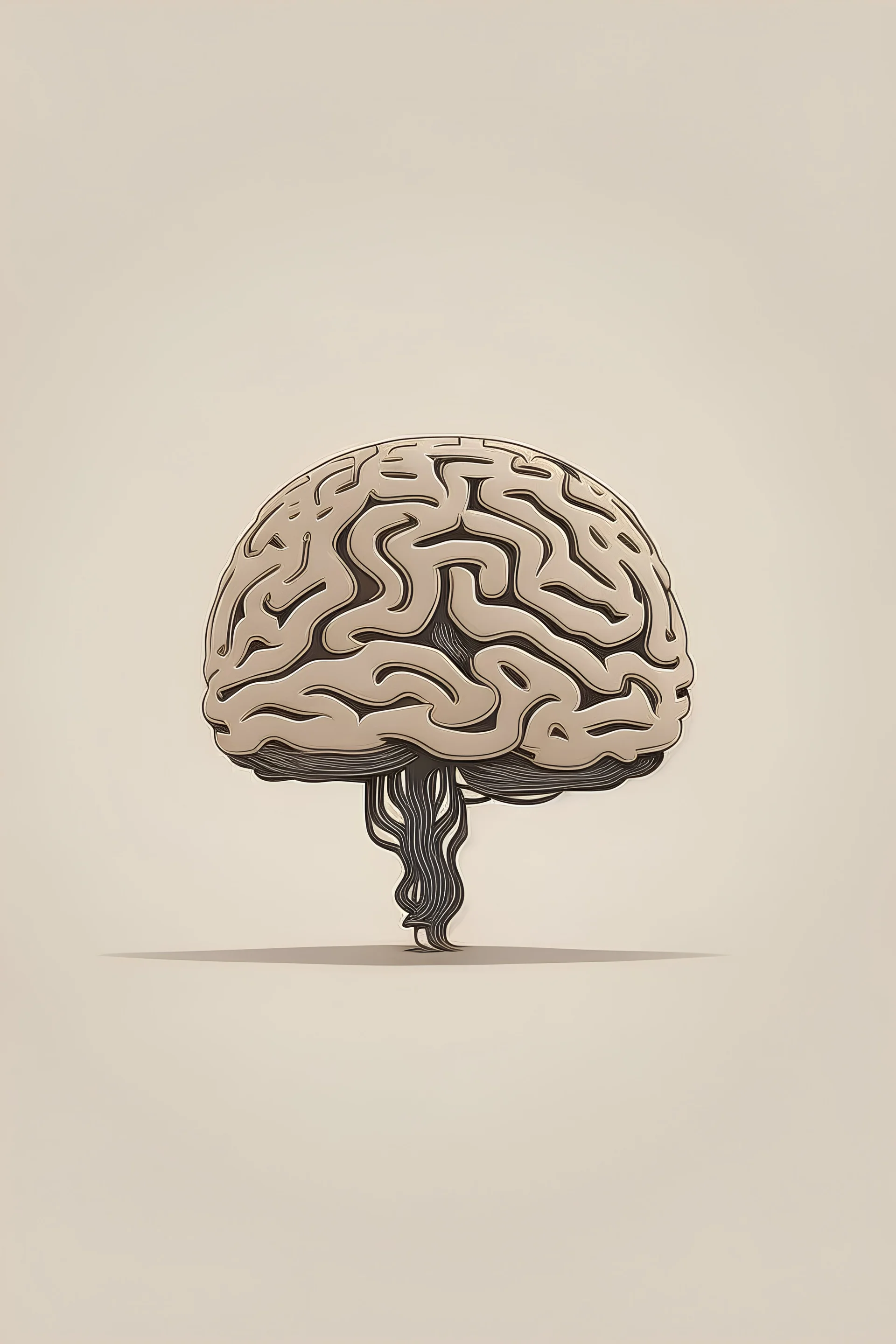 minimalistic brain