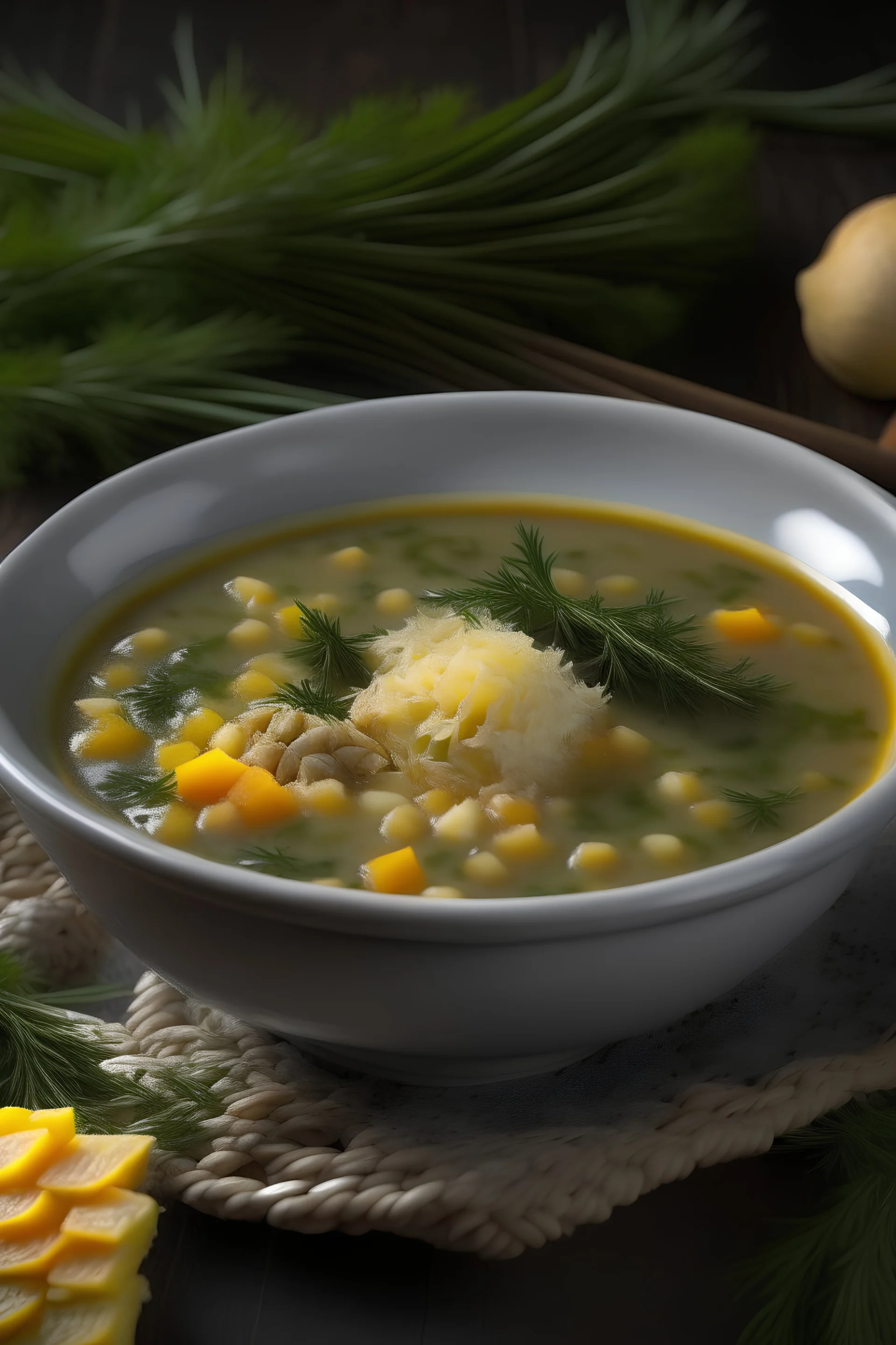 Polish pinecome soup
