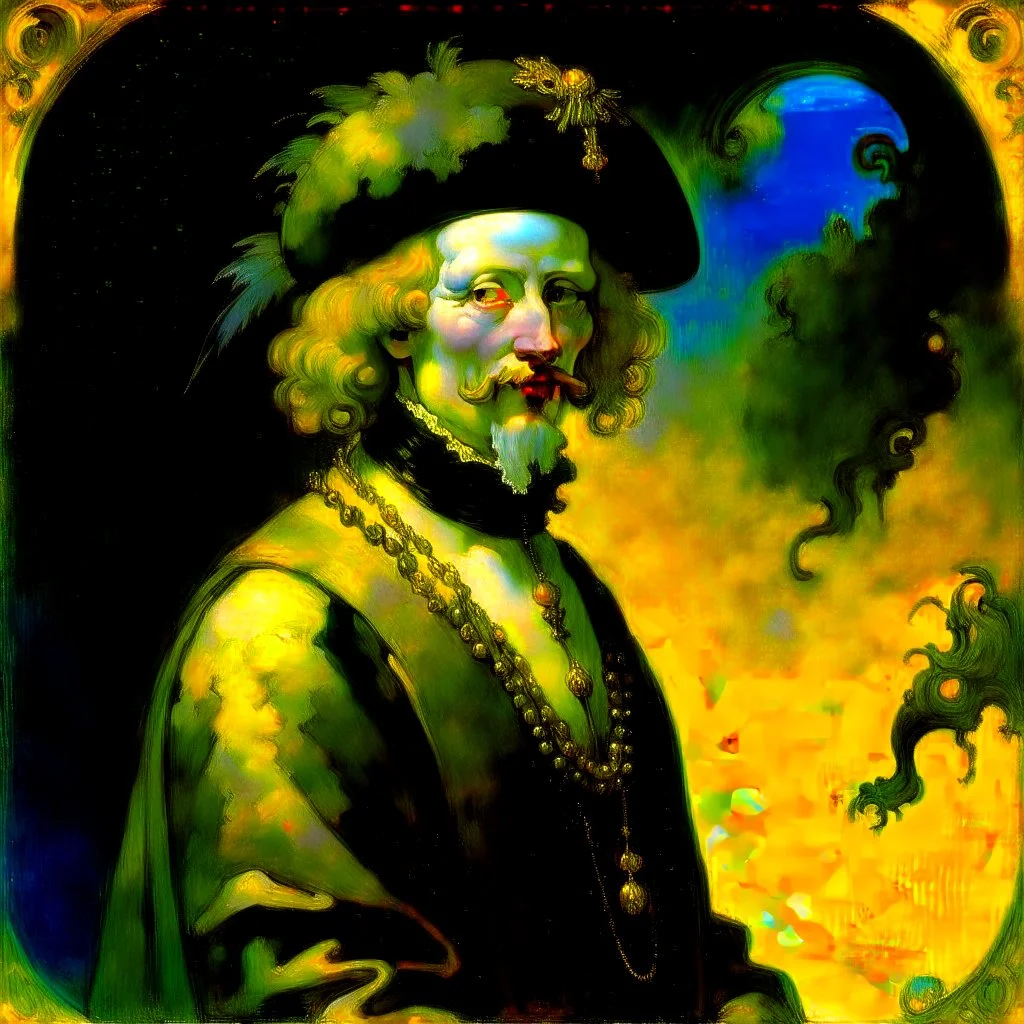 oil painting, Rembrandt