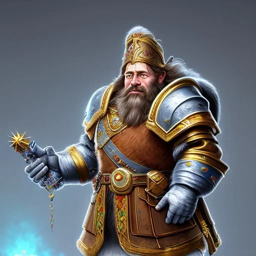 D&D character, paladin, dwarf, heavy armor, war hammer, smite, helmet