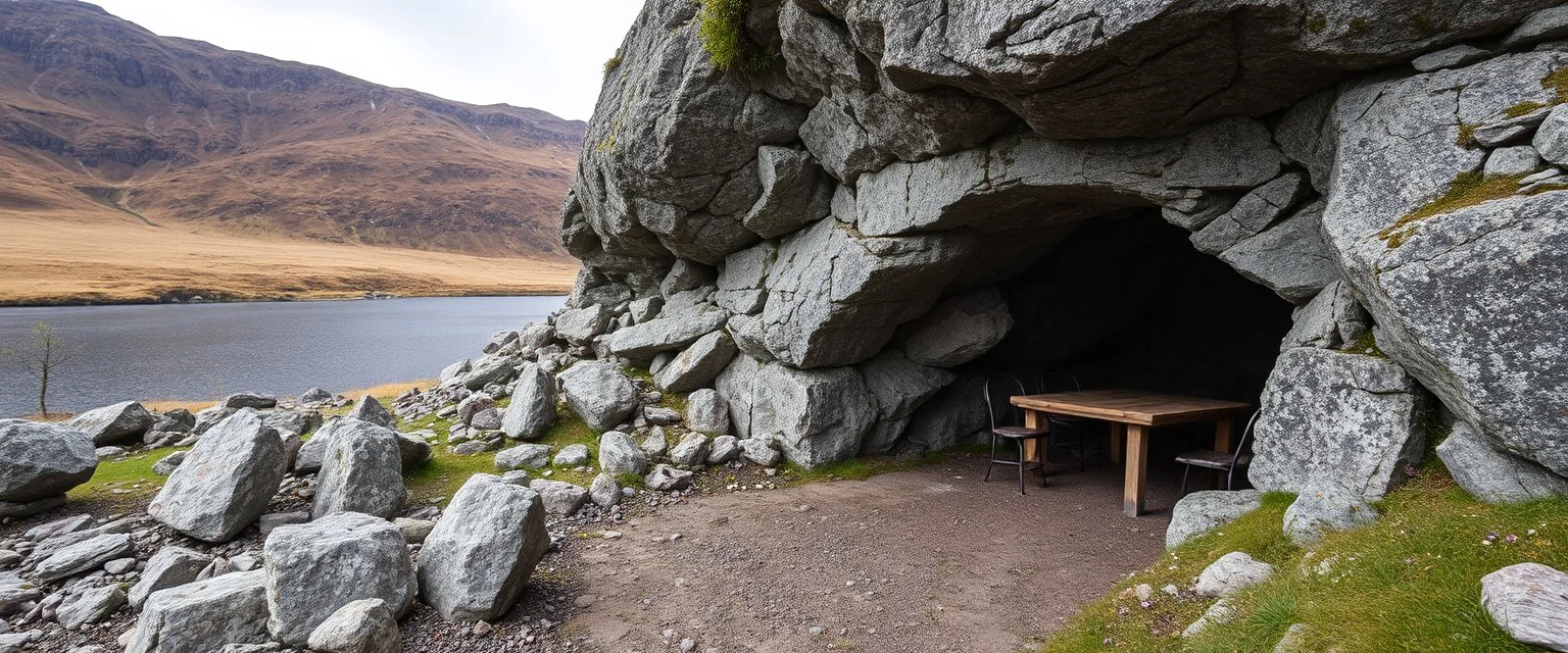 Rikulv levde i middelalderen, og ble lyst fredløs etter at han hadde drepte en av dalens storbønder over en krangel om fiskerettigheten i Mårvatn. Rikulv hadde flere huler han gjemte seg i, og hella ved Mårvatn var en av disse. Han ble tatt til fange her, og halshugd i området. Rikulvhella kan romme opp til 20 personer, og er et fint sted å raste, grille pølse på spidd og lignende. Rikulv hadde også en annen hule. Den ligger sydøst for Kalhovd i en steinrøys. Mellom noen steiner i ura starter