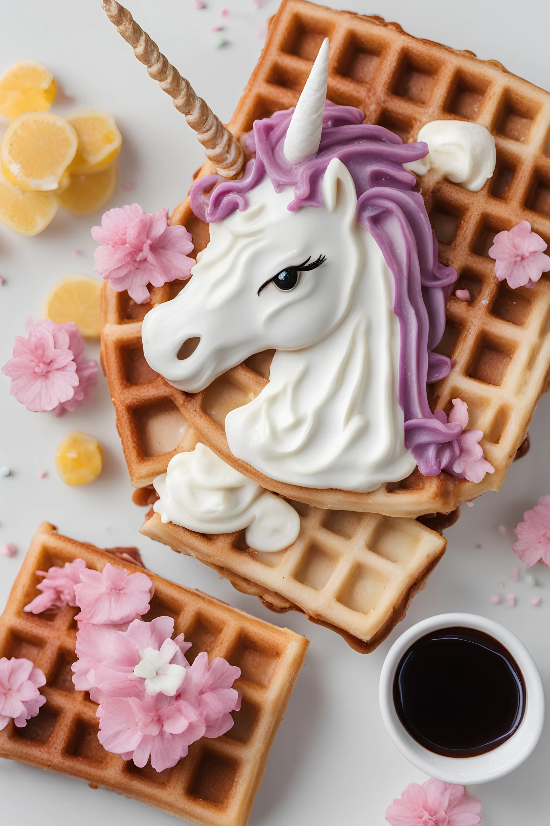 unicorn waffle