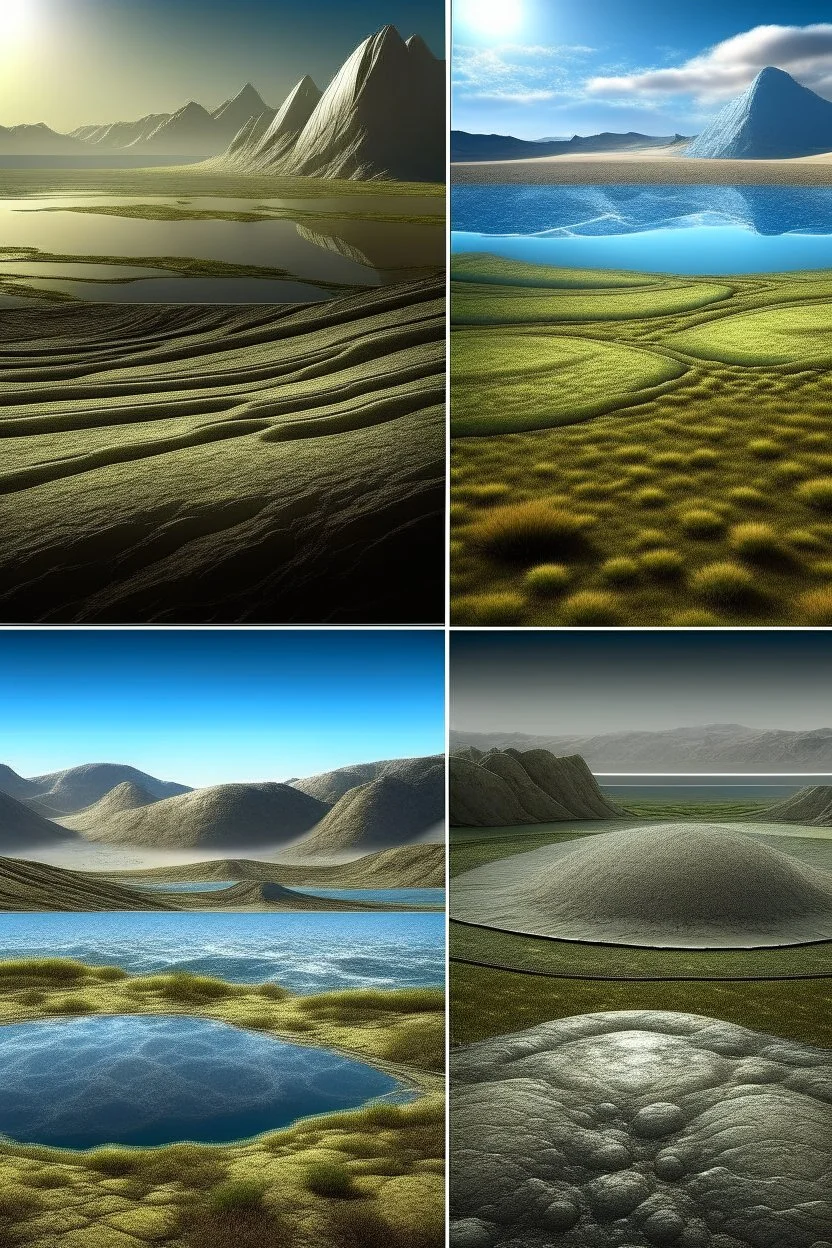 earths cambrian periode lanscapes