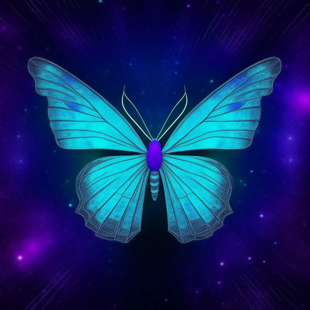 holographic buttefly in cosmis background