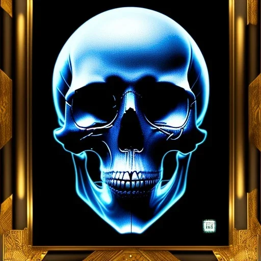 cyberpunk style ink ball skull picture in detailed frame, big black eyes, unreal engine 5, 8k resolution, photorealistic, ultra detailed, frame extreme sharp, accurate