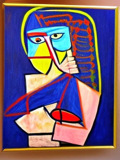 put my guts on a canvas picasso style