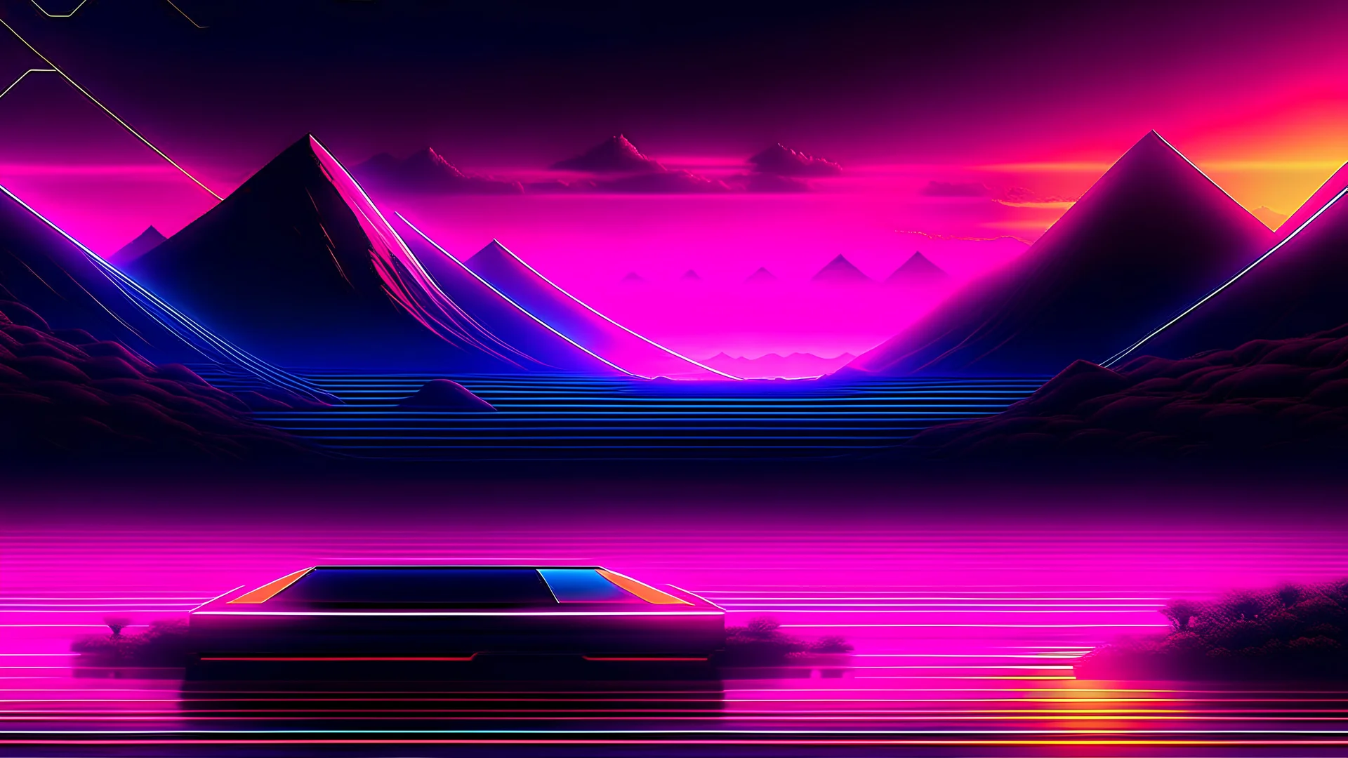 synthwave nostalgic retro