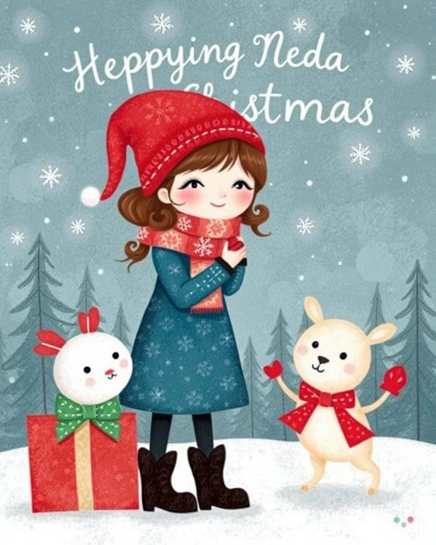 Fiona Staples christmas greeting card