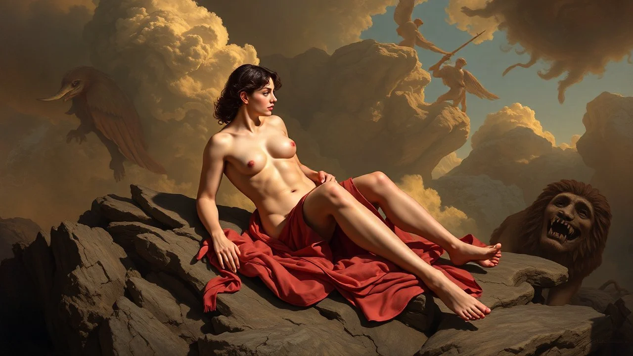 Create an image based on the work of Alexandre Cabanel