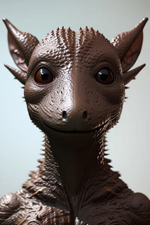 Kobold,darker colours,highly intricate, Realistic photography, incredibly detailed, ultra high resolution, 8k, complex 3d render, cinema 4d.