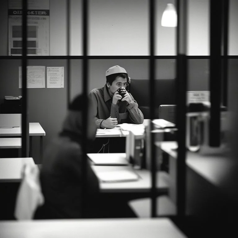 oficina de empleo; fotografía real, realizada con cámara Leica y objetivo de 50mm