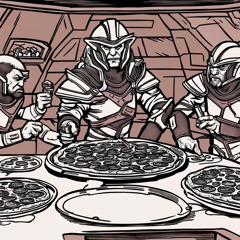 What are the toppings that Klingons put on their pizza?