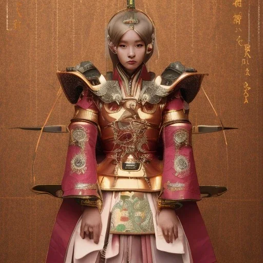 beautiful smooth realistic Japanese samurai robot girl body, run on dark cosmos background, dog еye, extremely sharp detail, finely tuned detail, ultra high definition, 8 k, unreal engine 5, ultra sharp focus, accurate sword wings,