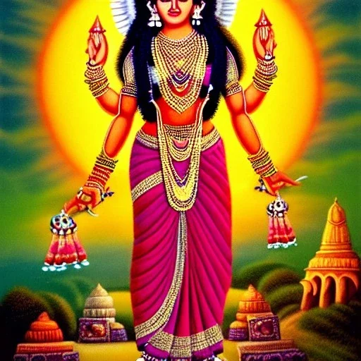 Indian goddess of dawn