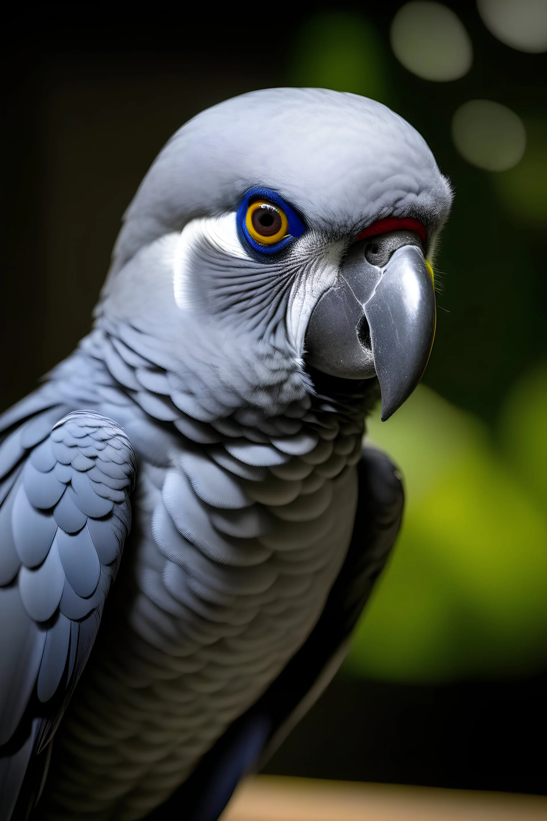 african grey parrot