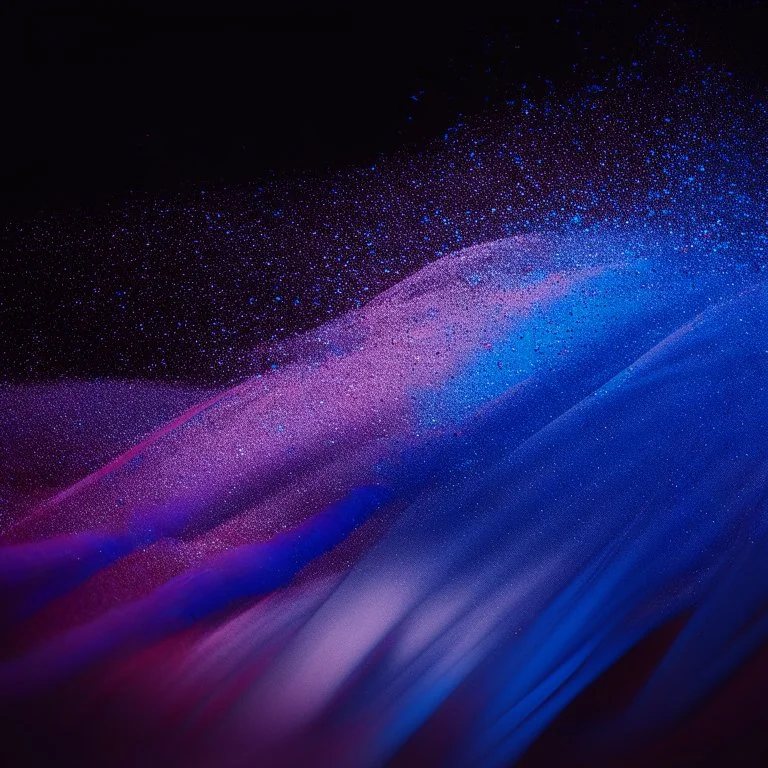 motion blur dark blue, pink and purple glitter