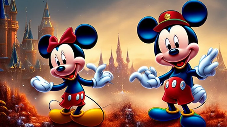 zombie mickey mouse hybrid, photorealism, movie screen capture, horror, sci-fi, retrofuturism,