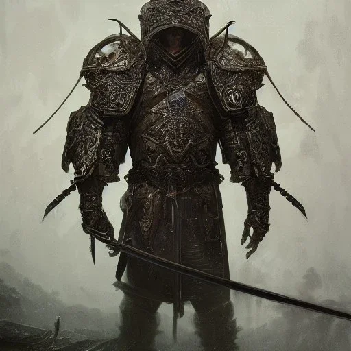 Insanely detailed photograph of an “portrait of Echo Knight ” with intricate half plate armor, intricate embroidered cape, handsomely clear face and hyperdetailed painting by Ismail Inceoglu Huang Guangjian and Dan Witz CGSociety ZBrush Central fantasy art album cover art,8K, hdr, romantic, mysterious, ominous, sword, jewelry, motivated