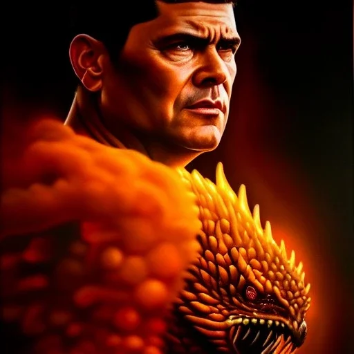 Ultra detailed fullbody Portrait in oil on canvas of Guts holding The Dragon Slayer Sword,intense stare,extremely detailed digital painting, extremely detailed face,crystal clear Big eyes, mystical colors ,perfectly centered image, perfect composition, rim light, beautiful lighting,masterpiece,8k, stunning scene, raytracing, anatomically correct, in the style of robert e howard and Ken Kelley and Ohrai Noriyoshi and Simon Bisley and tomzj1