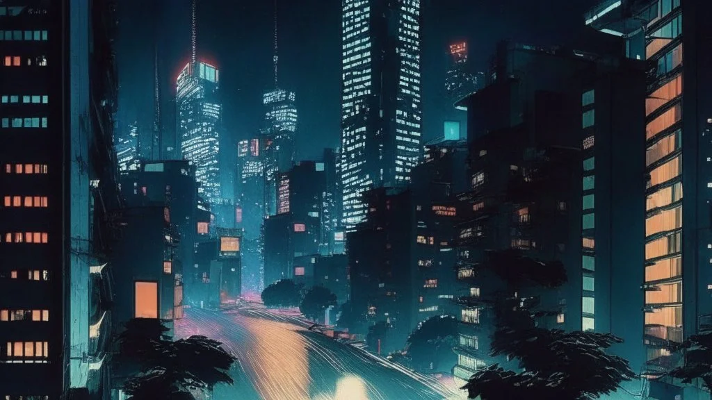 city at night