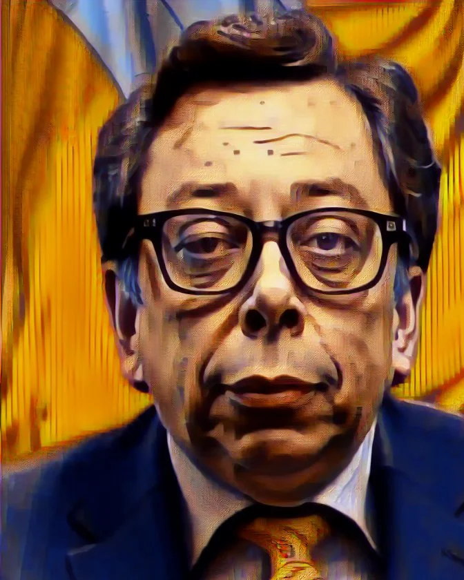 Caricatura del retrato de Gustavo Petro, presidente de Colombia, finamente detallada, hiper realista, 8k