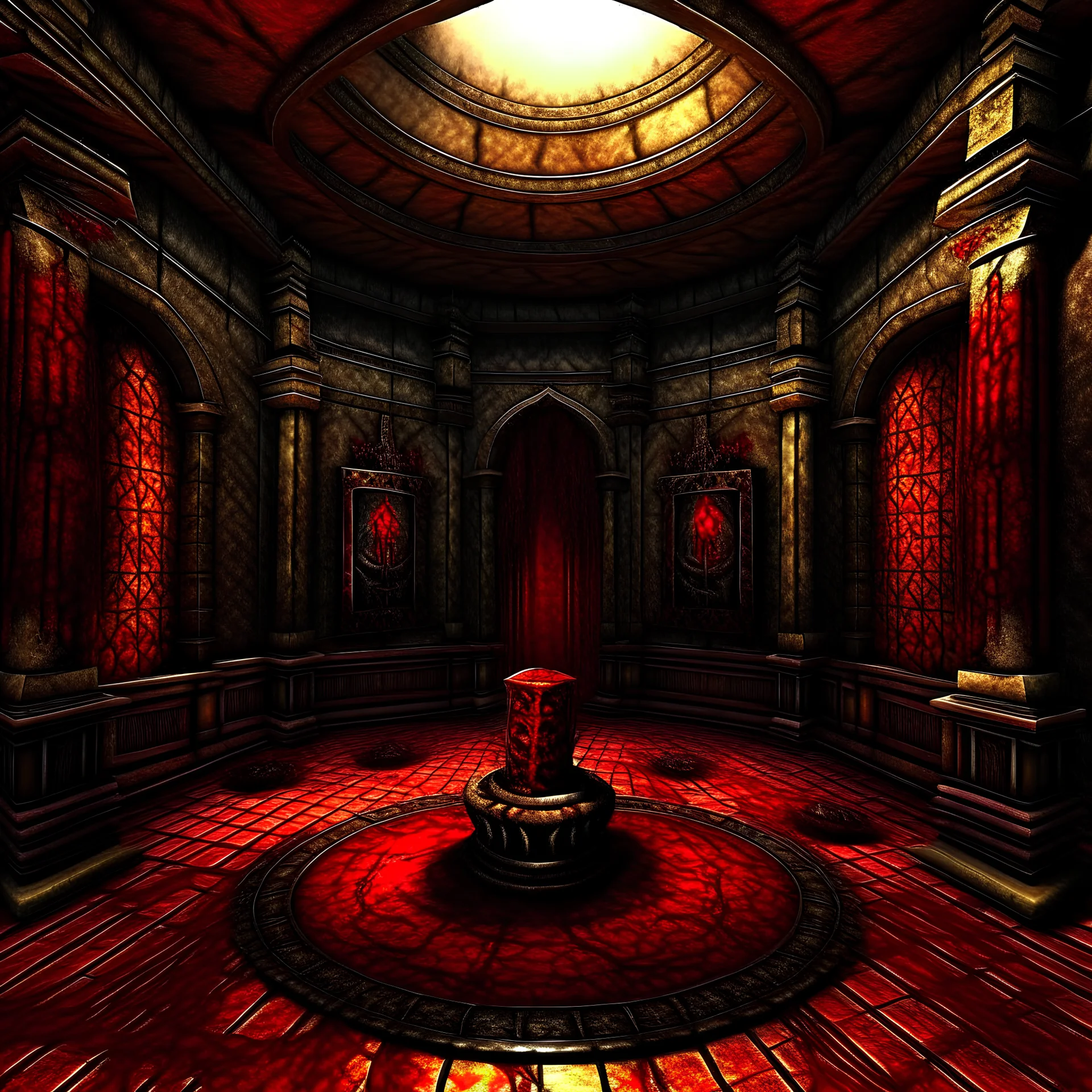 room in tower of blood god