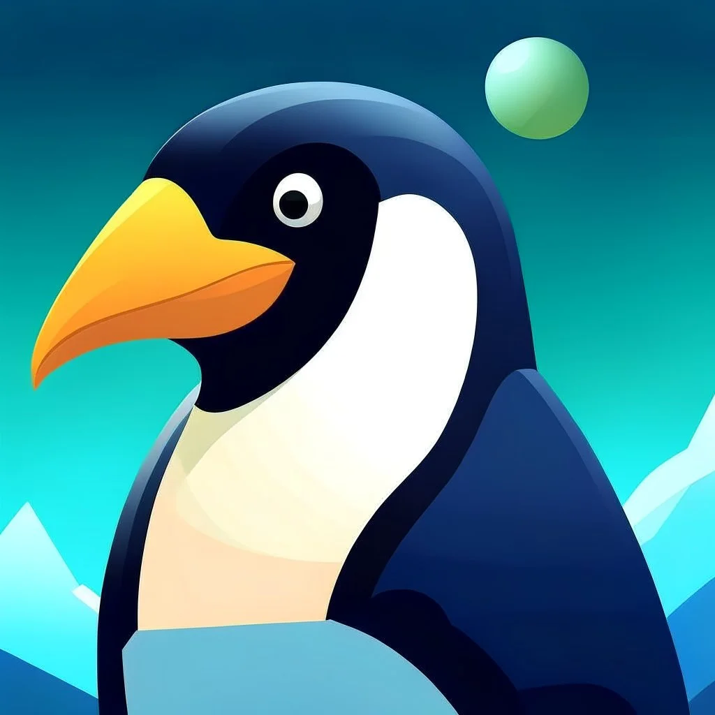 Big penguin 64x 64 pixels