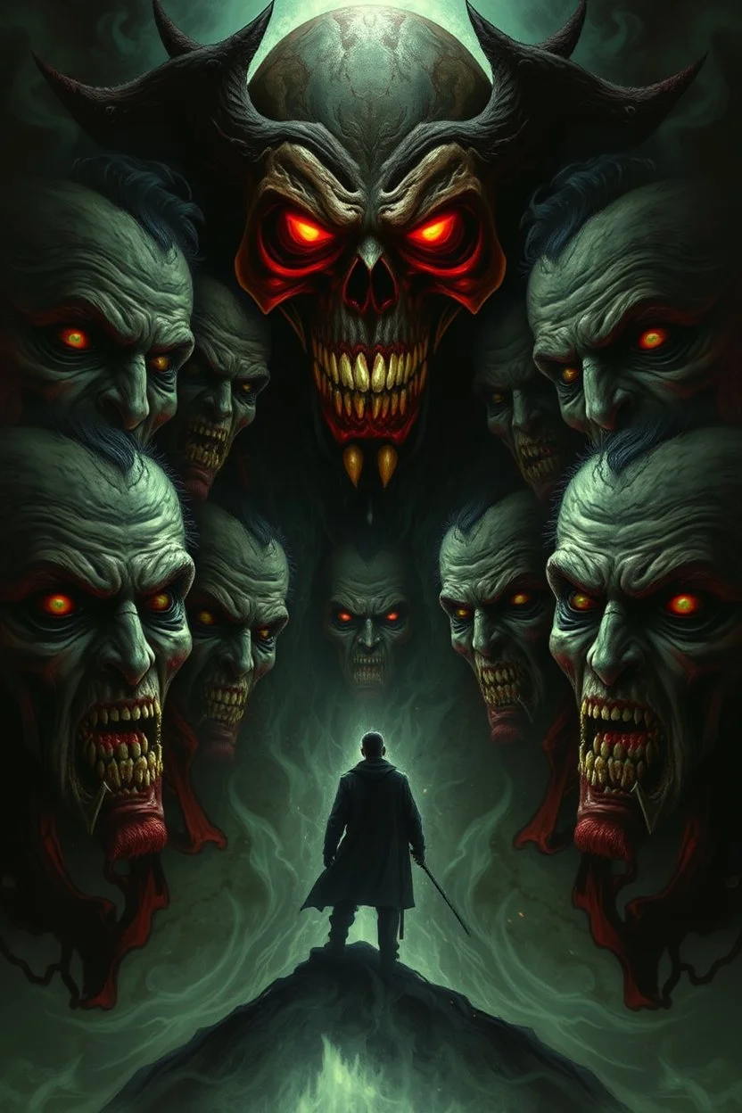 Nightmare in my mind, evil in many faces