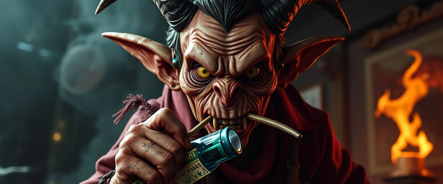 bad ass drug junkie hobgoblin