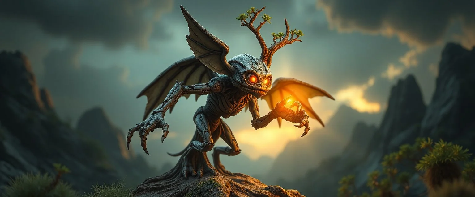 ancient angelic gremlin treeant Robot