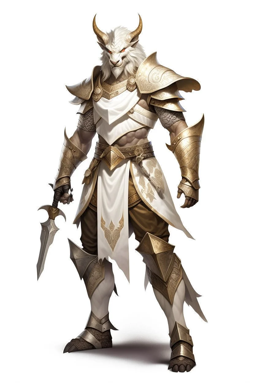 Full Body, Male Dragonborn, monk, Armour as Holy Knight, boxer pose, White outfit colour theme