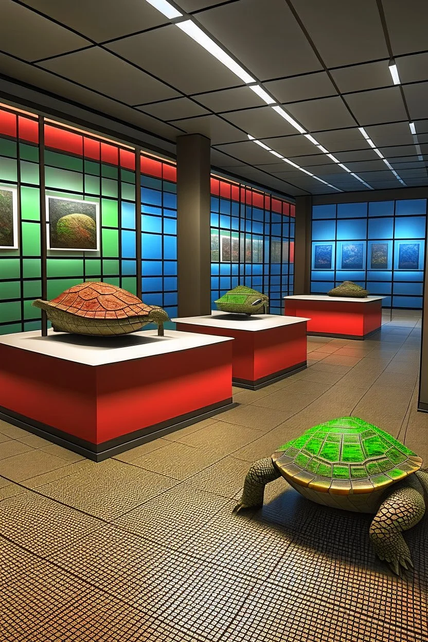 3d turtle museum