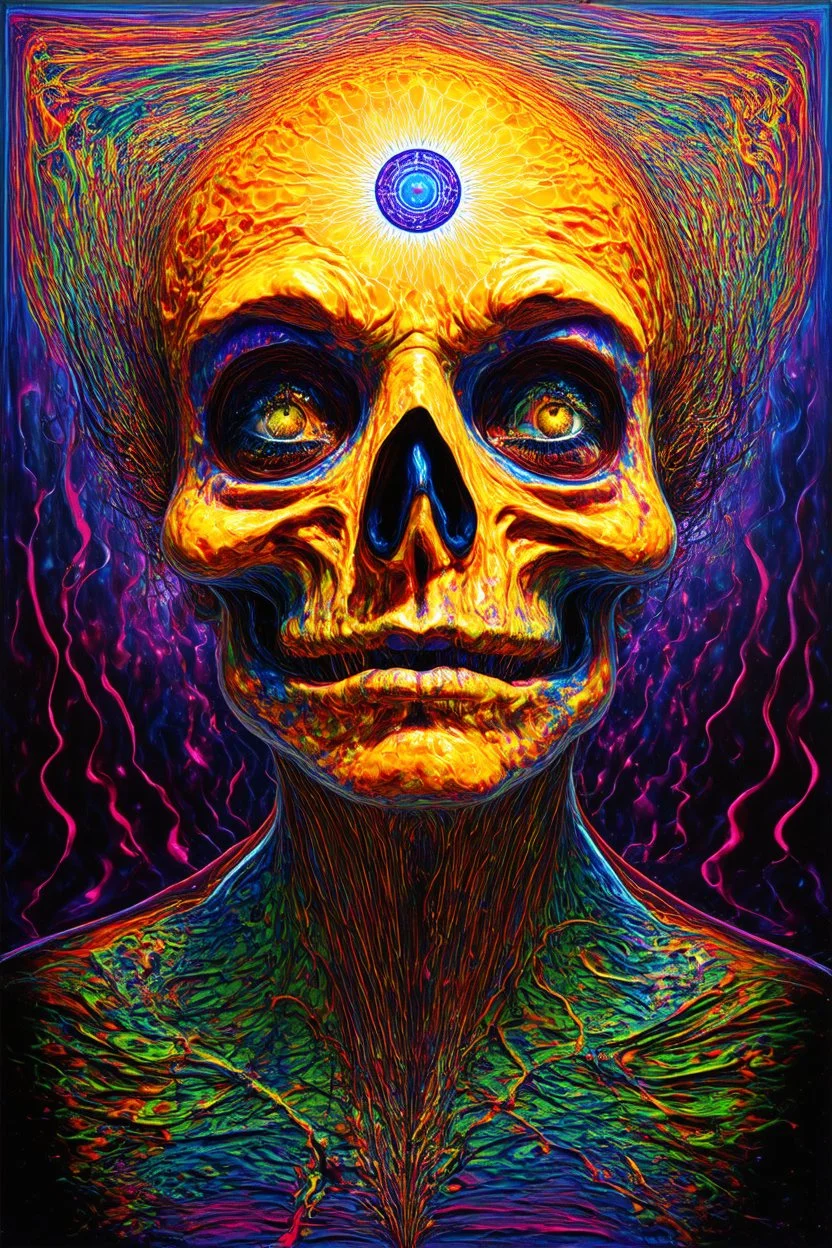 generational curse breaker; neo-surrealistic optical art