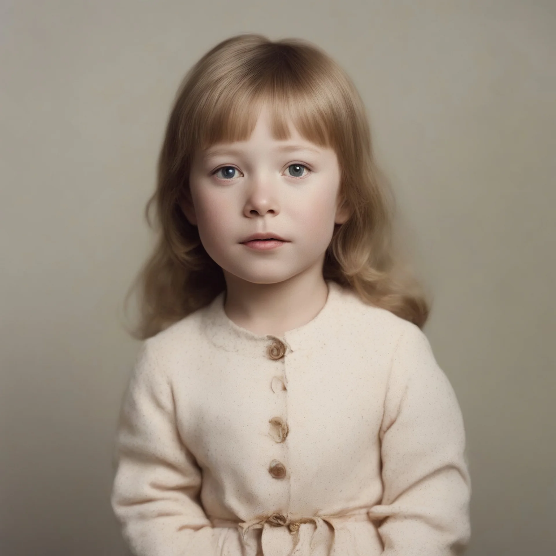 Blond Sissy spacek as a toddler, freckles,