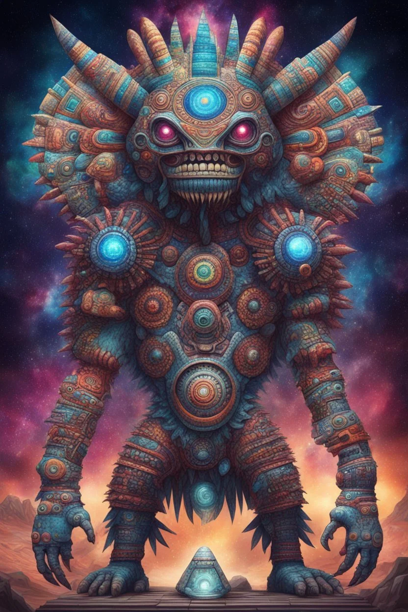 aztec transdimensional galactic monster