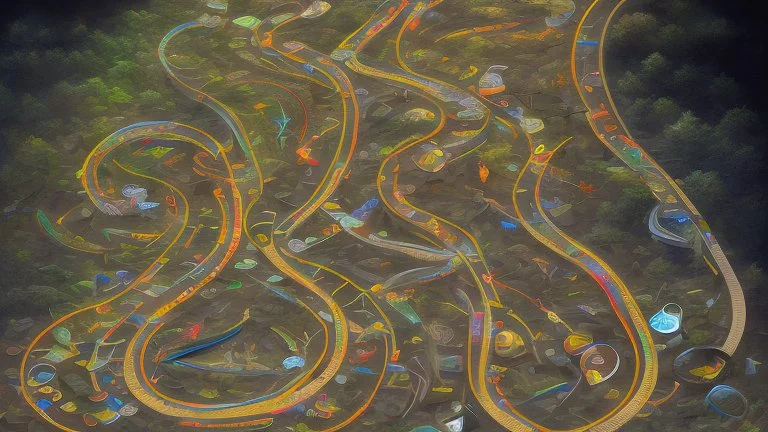 An image representing the journey of self-development and personal growth, depicting a long road stretching forward, symbolizing the sustainable path towards achieving personal goals and enhancing individual capabilities. The image conveys self-improvement and the pursuit of continuous enhancement through the fundamental steps presented in the article.