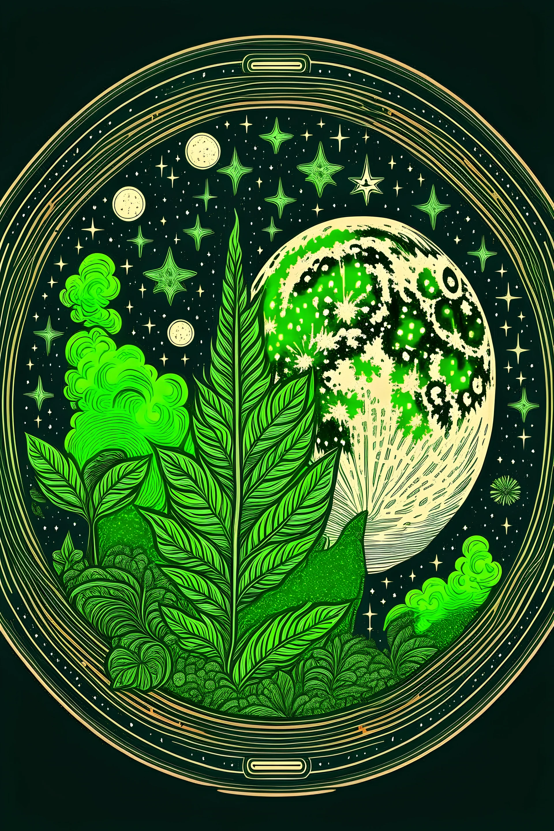 Life in thé Moon with weed